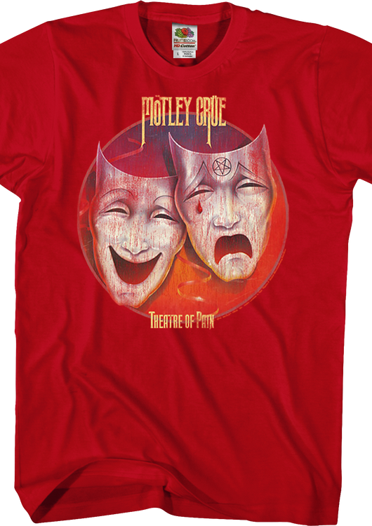 Theatre Of Pain Album Cover Motley Crue T-Shirt - main product image