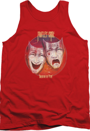 Theatre Of Pain Album Cover Motley Crue Tank Top