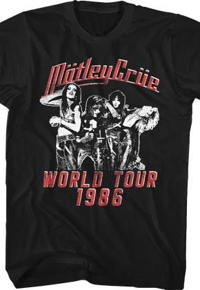 Theatre of Pain World Tour Motley Crue T-Shirt