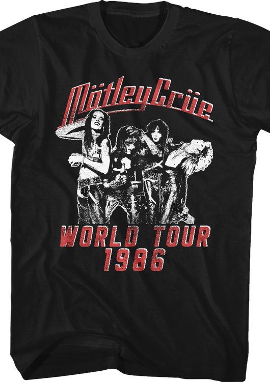 Theatre of Pain World Tour Motley Crue T-Shirt - main product image