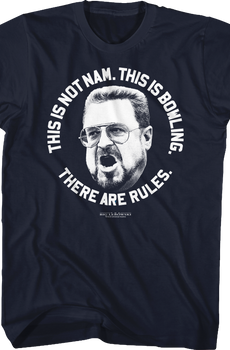 There Are Rules Big Lebowski T-Shirt
