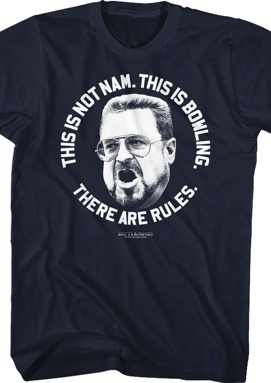 There Are Rules Big Lebowski T-Shirt - main product image