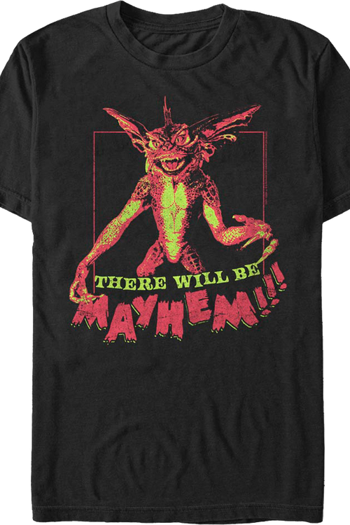 There Will Be Mayhem Gremlins T-Shirtmain product image