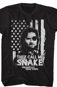 They Call Me Snake Escape From New York T-Shirt