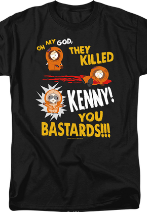 They Killed Kenny South Park T-Shirt
