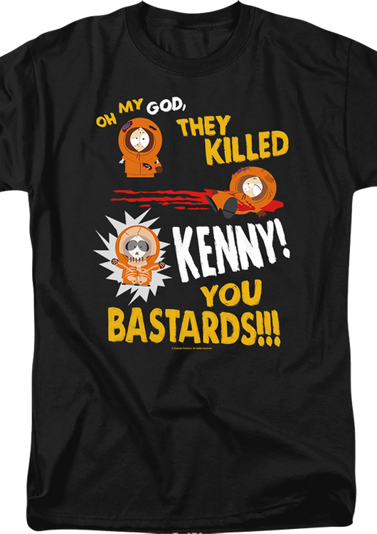They Killed Kenny South Park T-Shirt - main product image