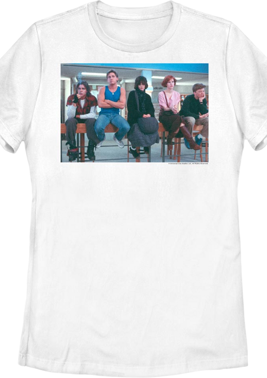 Womens They're All Pretty Bizarre Breakfast Club Shirt - main product image