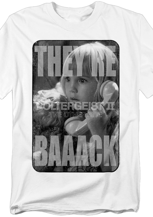 They're Back Poltergeist II T-Shirt - main product image