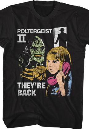 They're Back Collage Poltergeist II T-Shirt