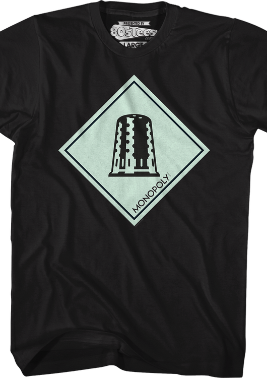 Thimble Monopoly T-Shirt - main product image