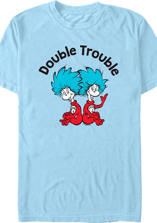 Thing 1 & Thing 2 Double Trouble Dr. Seuss T-Shirt - main product image