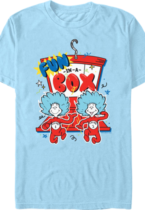 Thing 1 & Thing 2 Fun In A Box Dr. Seuss T-Shirt