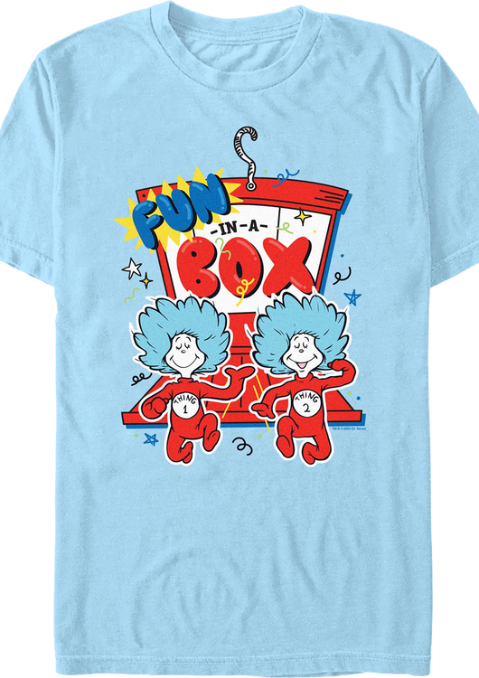 Thing 1 & Thing 2 Fun In A Box Dr. Seuss T-Shirt - main product image