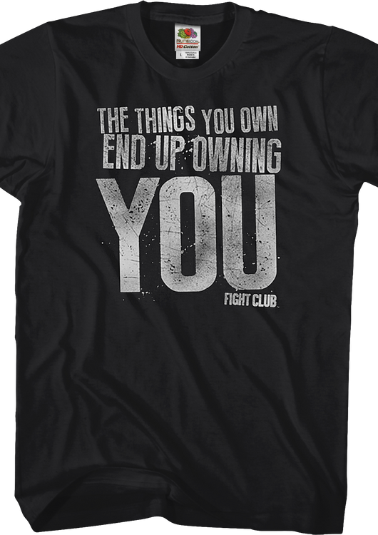 Things You Own Fight Club T-Shirt - main product image
