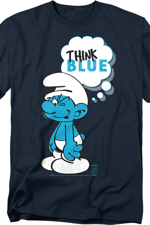 Think Blue Smurfs T-Shirt - main product image