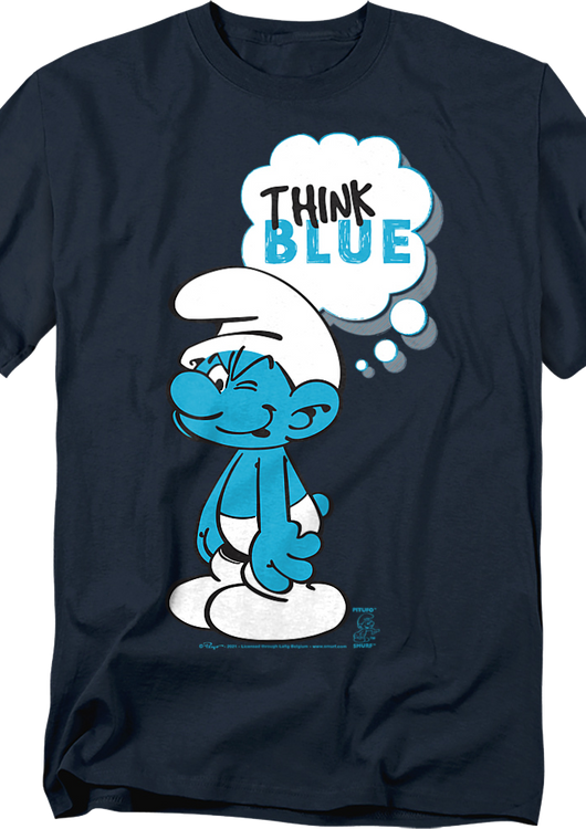 Think Blue Smurfs T-Shirt - main product image