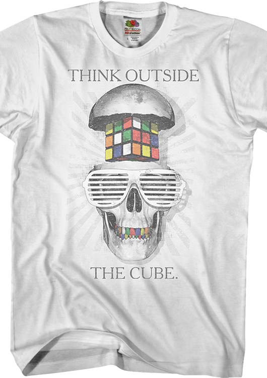 Think Outside Rubik's Cube T-Shirt - main product image