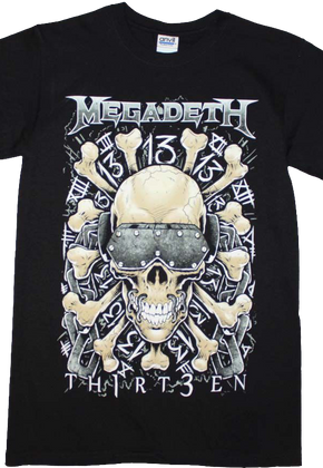 Thirteen Megadeth T-Shirt