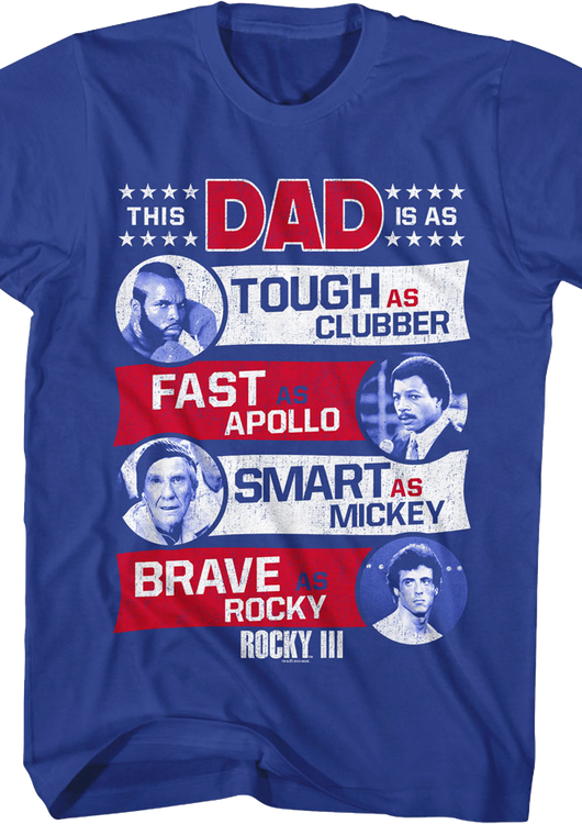 This Dad Rocky III T-Shirt - main product image