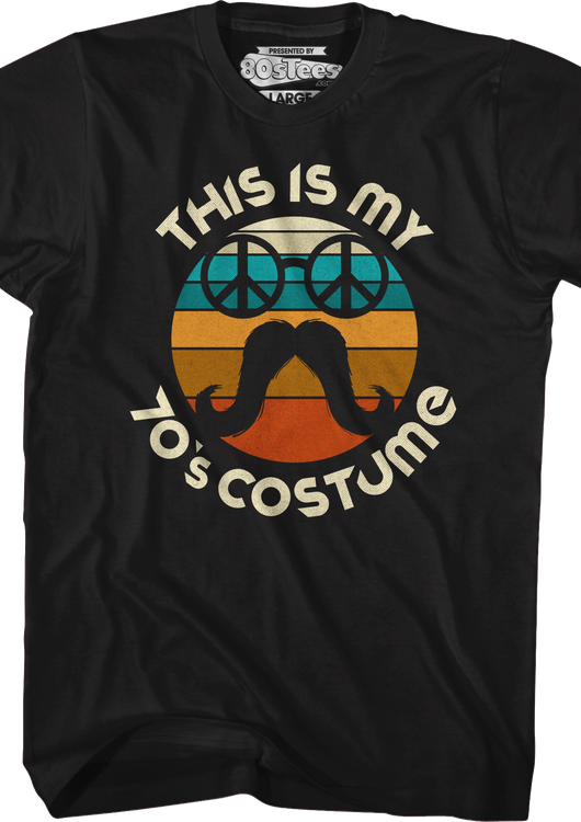 This Is My 70's Costume T-Shirt - main product image
