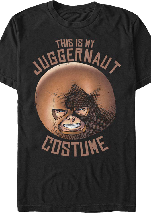 This Is My Juggernaut Costume X-Men T-Shirt - main product image