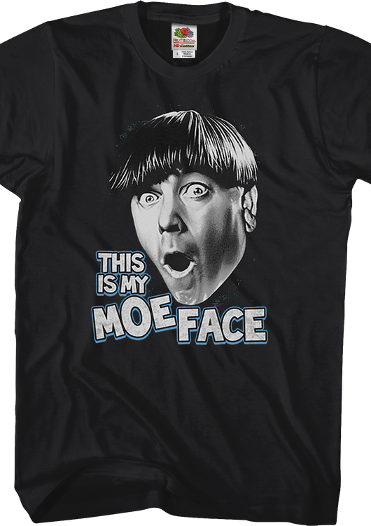 This Is My Moe Face Three Stooges T-Shirt - main product image