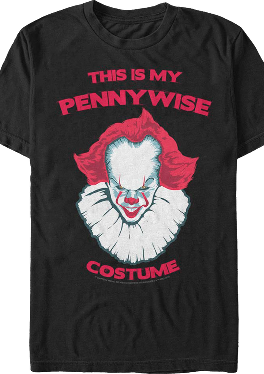 This Is My Pennywise Costume IT Shirt - main product image