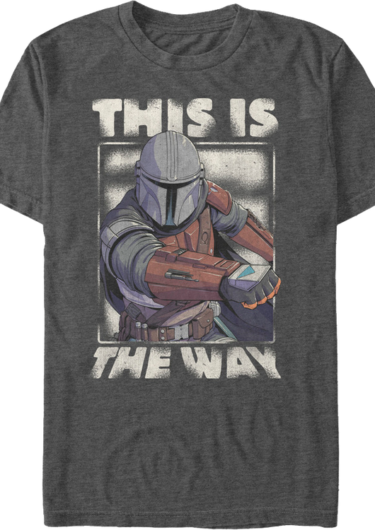 This Is The Way Star Wars The Mandalorian T-Shirt - main product image