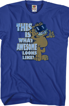This Is What Awesome Looks Like Garfield T-Shirt