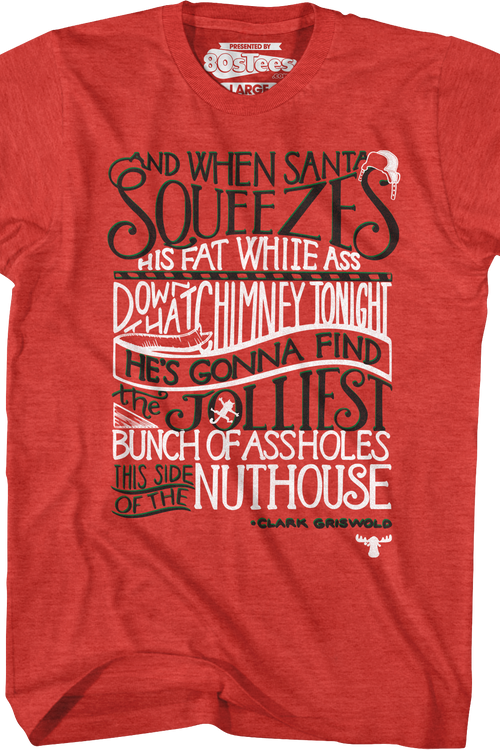 This Side Of The Nuthouse Christmas Vacation T-Shirtmain product image