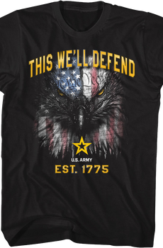 This We'll Defend U.S. Army T-Shirt