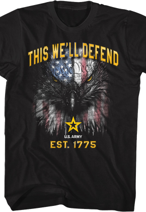 This We'll Defend U.S. Army T-Shirt