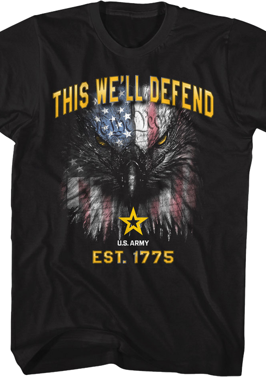 This We'll Defend U.S. Army T-Shirt - main product image