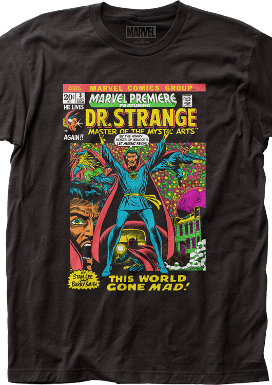 While The World Spins Mad Doctor Strange T-Shirt - main product image