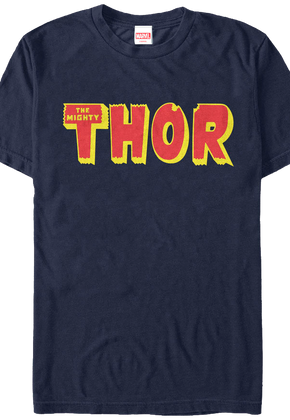 Thor Logo Marvel Comics T-Shirt