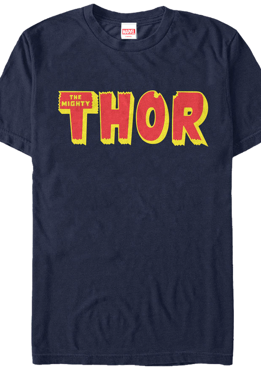 Thor Logo Marvel Comics T-Shirt - main product image