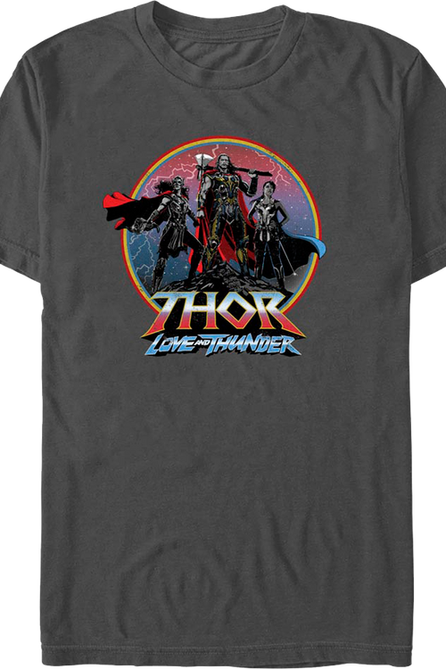 Thor Love And Thunder Heroic Circle Marvel Comics T-Shirtmain product image