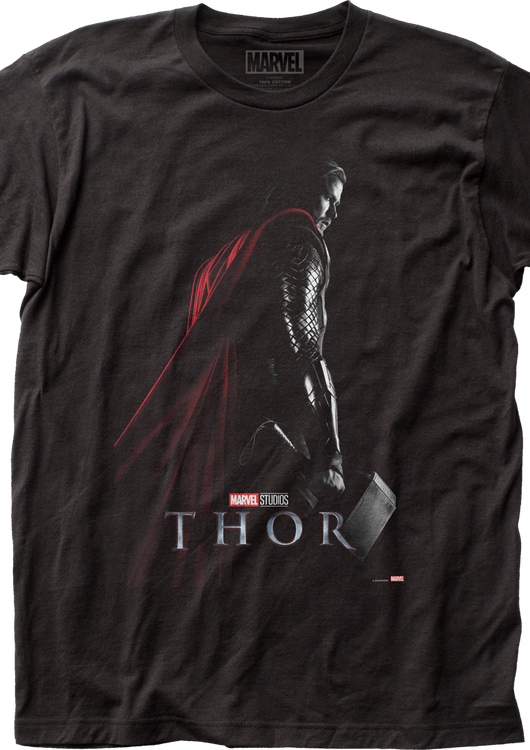 Thor Movie Poster Marvel Comics T-Shirt - main product image