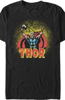Thor Summon Lightning Marvel Comics T-Shirt