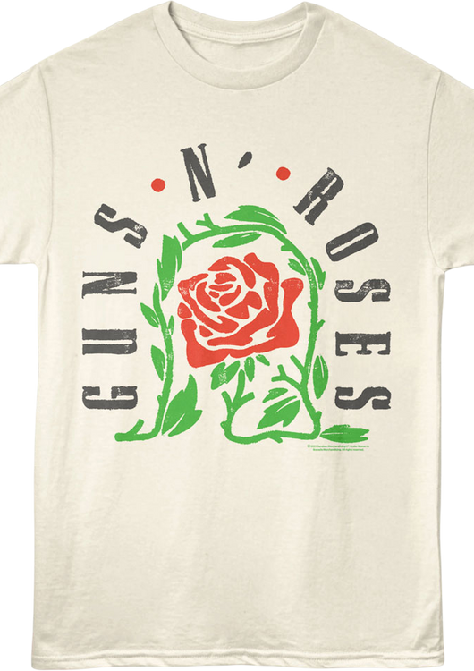 Thorned Guns N' Roses T-Shirt - main product image