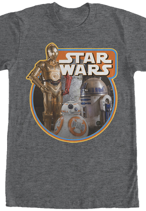 Three Droids Star Wars T-Shirt