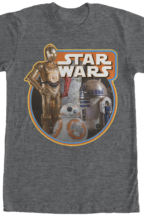 Three Droids Star Wars T-Shirt - main product image