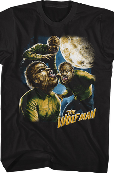 Three Wolf Moon Wolf Man T-Shirt