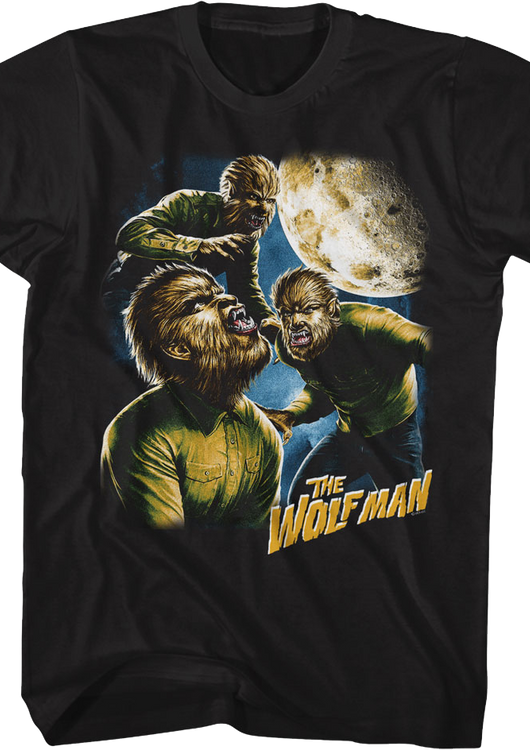 Three Wolf Moon Wolf Man T-Shirt - main product image