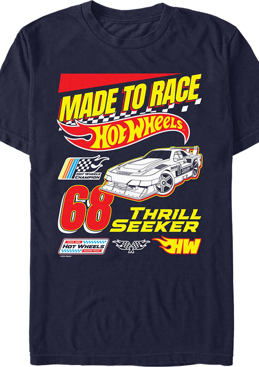 Thrill Seeker Hot Wheels T-Shirt - main product image