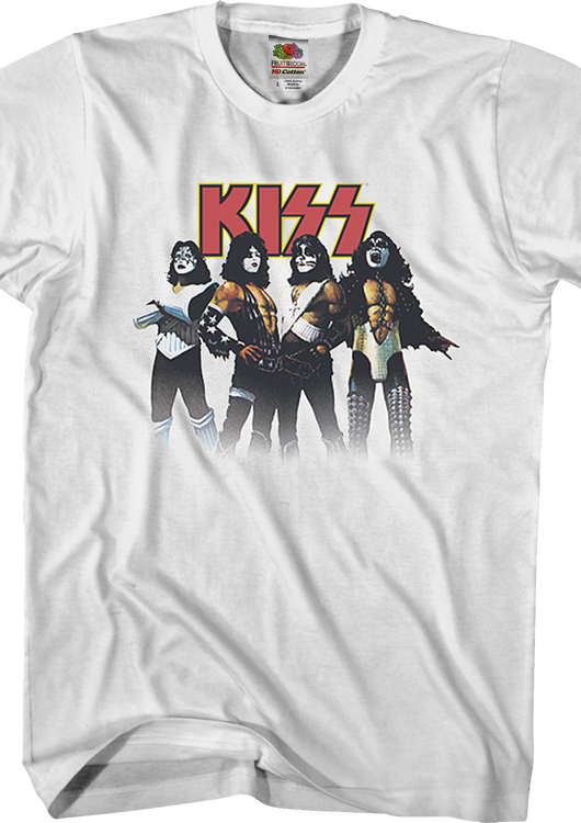 Throwback Pose KISS T-Shirt - main product image