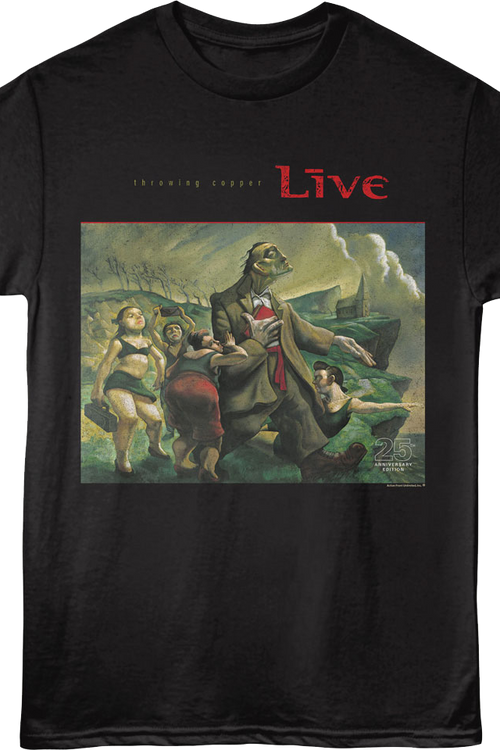 Throwing Copper Live T-Shirtmain product image