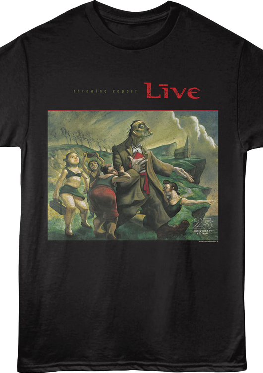 Throwing Copper Live T-Shirt - main product image