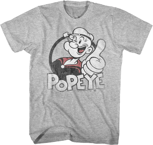 Thumbs Up Popeye T-Shirt - main product image