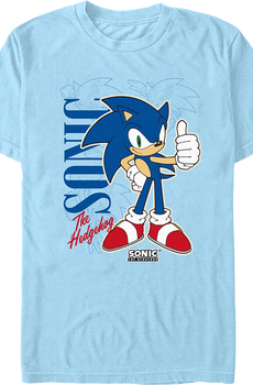 Thumbs Up Sonic The Hedgehog T-Shirt